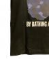 中古・古着 A BATHING APE (アベイシングエイプ) プリントTシャツ ブラック サイズ:M：6000円