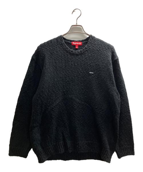 SUPREME（シュプリーム）Supreme (シュプリーム) Bouclé Small Box Sweater ブラック サイズ:Ⅿの古着・服飾アイテム