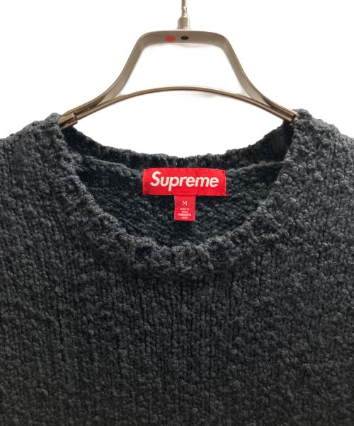 SUPREME（シュプリーム）Supreme (シュプリーム) Bouclé Small Box Sweater ブラック サイズ:Ⅿの古着・服飾アイテム