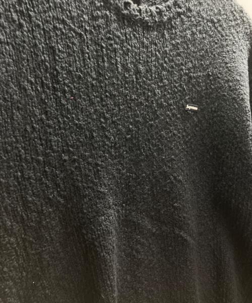 SUPREME（シュプリーム）Supreme (シュプリーム) Bouclé Small Box Sweater ブラック サイズ:Ⅿの古着・服飾アイテム