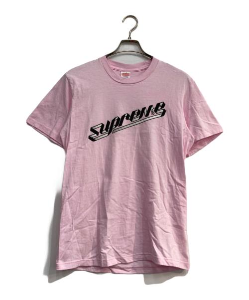 SUPREME（シュプリーム）Supreme (シュプリーム) Banner Tee ピンク サイズ:Sの古着・服飾アイテム