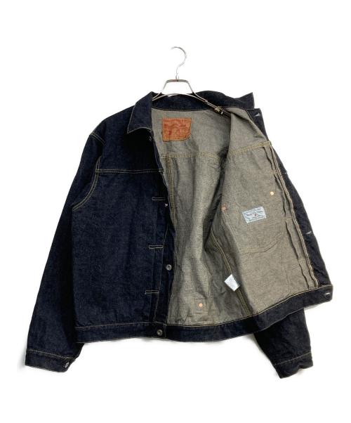 STUDIO D'ARTISAN&SA（ステュディオダルチザンアンドＳＡ）STUDIO D'ARTISAN&SA (ステュディオダルチザンアンドＳＡ) 100番台大戦デニムジャケット インディゴ サイズ:42の古着・服飾アイテム