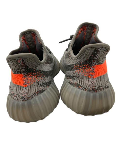 adidas（アディダス）adidas (アディダス) YEEZY BOOST 350 V2 Beluga Reflective グレー×オレンジ サイズ:26.5cmの古着・服飾アイテム