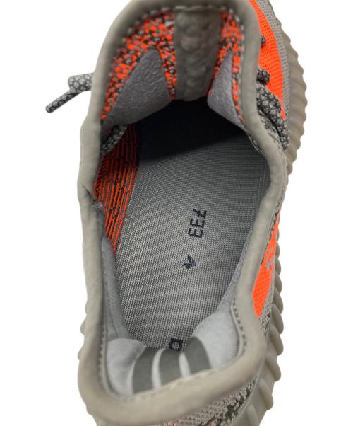 adidas（アディダス）adidas (アディダス) YEEZY BOOST 350 V2 Beluga Reflective グレー×オレンジ サイズ:26.5cmの古着・服飾アイテム