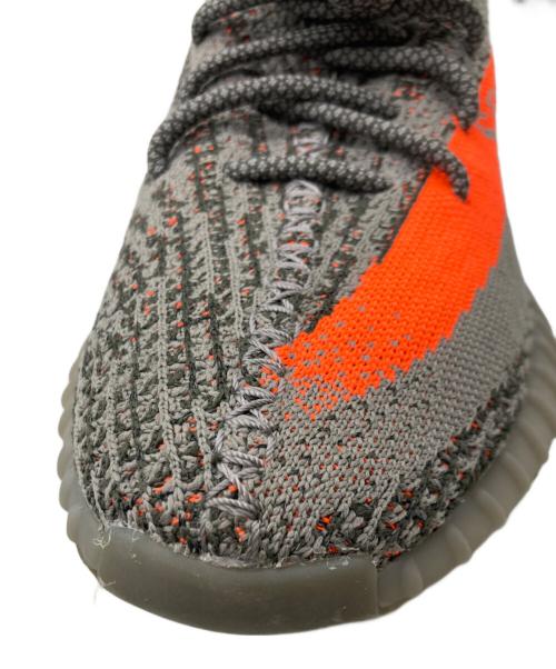 adidas（アディダス）adidas (アディダス) YEEZY BOOST 350 V2 Beluga Reflective グレー×オレンジ サイズ:26.5cmの古着・服飾アイテム