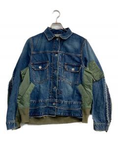 中古・古着通販】sacai (サカイ) DENIM X NYLON TWILL BLOUSON