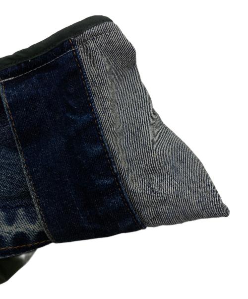 sacai（サカイ）sacai (サカイ) デニム×MA-1ジャケット ブルー×グリーン サイズ:2の古着・服飾アイテム