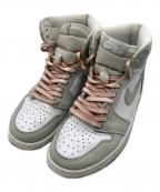 NIKEナイキ）の古着「WMNS AIR JORDAN 1 RETRO HIGH OG」｜グリーン×ホワイト