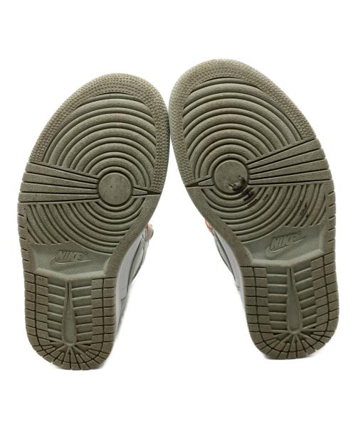 NIKE（ナイキ）NIKE (ナイキ) WMNS AIR JORDAN 1 RETRO HIGH OG グリーン×ホワイト サイズ:23.5cmの古着・服飾アイテム
