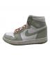 NIKE (ナイキ) WMNS AIR JORDAN 1 RETRO HIGH OG グリーン×ホワイト サイズ:23.5cm：6000円