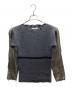 Maison Margiela（メゾンマルジェラ）の古着「Raw Neckline Wool Sweater」｜グレー