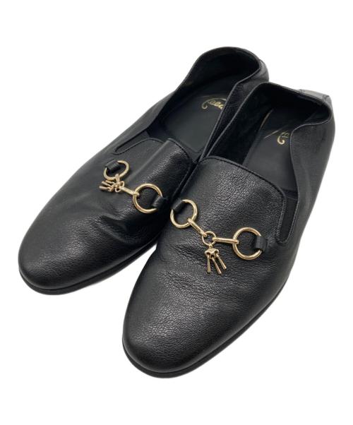 Needles（ニードルズ）Needles (ニードルズ) Tassel Bit Unlined Slip-On ブラック サイズ:39の古着・服飾アイテム