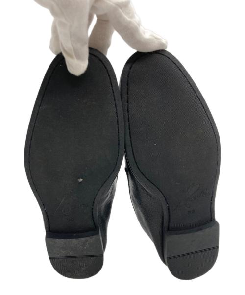Needles（ニードルズ）Needles (ニードルズ) Tassel Bit Unlined Slip-On ブラック サイズ:39の古着・服飾アイテム
