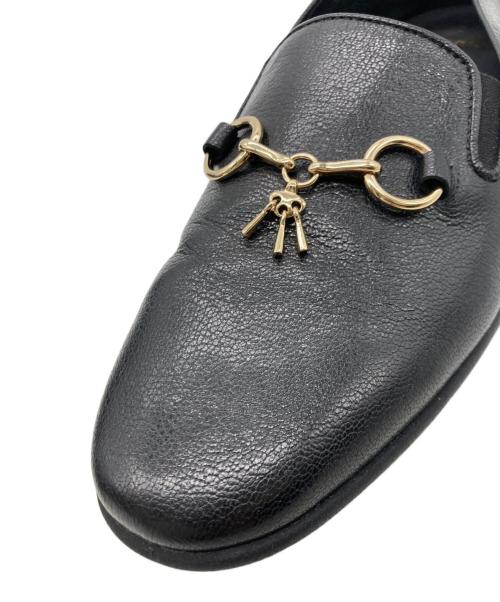 Needles（ニードルズ）Needles (ニードルズ) Tassel Bit Unlined Slip-On ブラック サイズ:39の古着・服飾アイテム