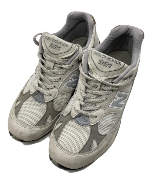 NEW BALANCE（ニューバランス）NEW BALANCE (ニューバランス) ローカットスニーカー グレー サイズ:UK7 1/2の古着・服飾アイテム