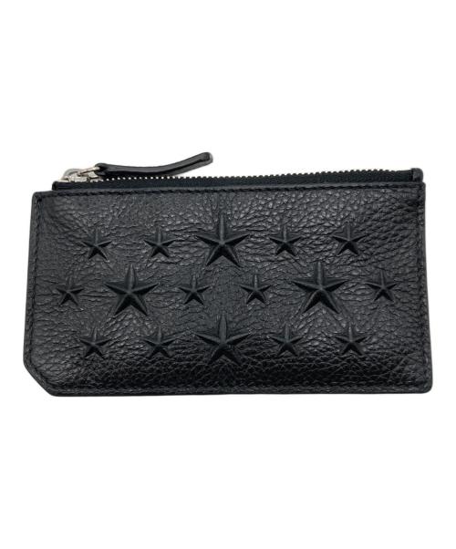 JIMMY CHOO（ジミーチュウ）JIMMY CHOO (ジミーチュウ) STAR EMBOSSフラグメントケース ブラックの古着・服飾アイテム
