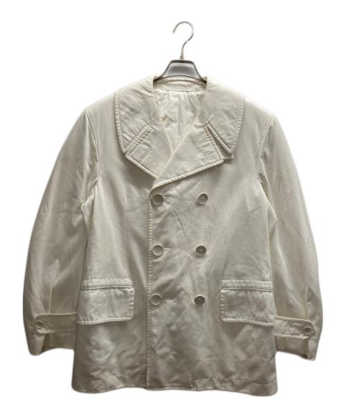 GUCCI（グッチ）GUCCI (グッチ) コットンPコート ホワイト サイズ:46の古着・服飾アイテム