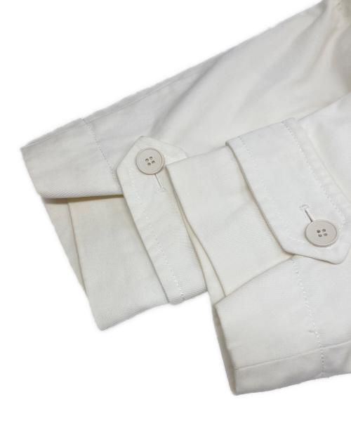 GUCCI（グッチ）GUCCI (グッチ) コットンPコート ホワイト サイズ:46の古着・服飾アイテム