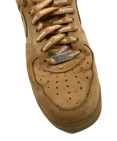 NIKE（ナイキ）NIKE (ナイキ) Supreme (シュプリーム) AIR FORCE 1 LOW W ブラウン サイズ:26.5㎝の古着・服飾アイテム