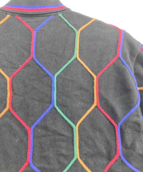 SUPREME（シュプリーム）Supreme (シュプリーム) Hex Zip Up Polo ブラック サイズ:Mの古着・服飾アイテム