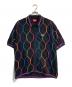 Supreme（シュプリーム）の古着「Hex Zip Up Polo」｜ブラック