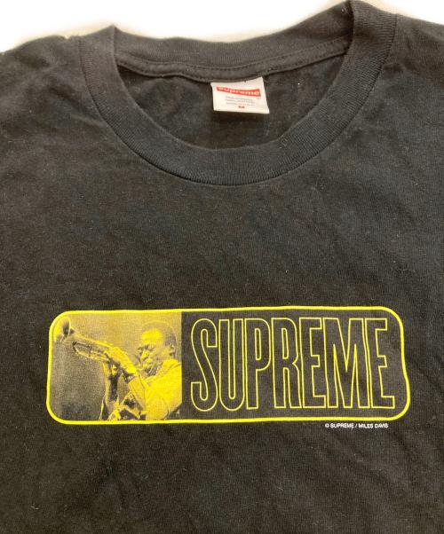 SUPREME（シュプリーム）Supreme (シュプリーム) miles davis tee ブラック サイズ:Mの古着・服飾アイテム