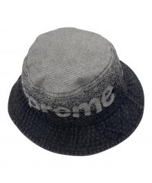 SUPREME（シュプリーム）の古着「Fade Jacquard Denim Crusher Supreme」｜ブラック