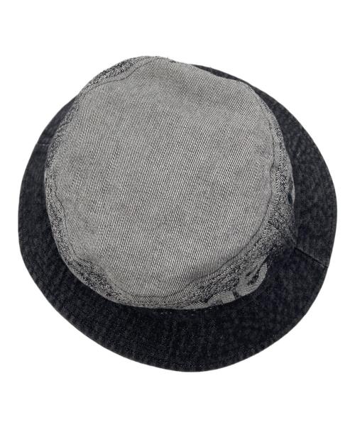 SUPREME（シュプリーム）Supreme (シュプリーム) Fade Jacquard Denim Crusher Supreme ブラックの古着・服飾アイテム
