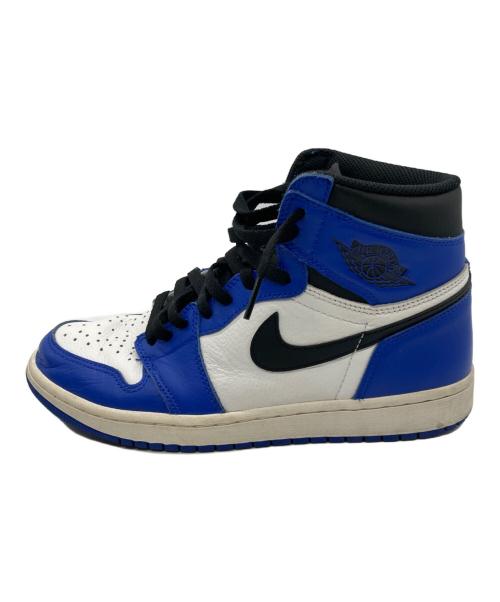 NIKE（ナイキ）NIKE (ナイキ) Air Jordan 1 Retro High OG ブルー×ホワイト サイズ:26.5㎝の古着・服飾アイテム