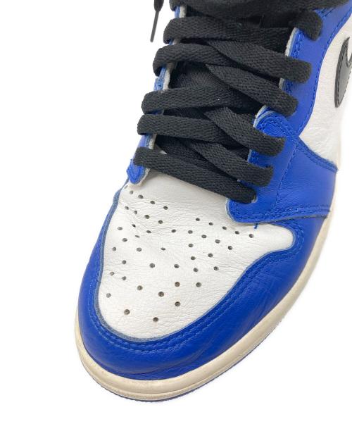 NIKE（ナイキ）NIKE (ナイキ) Air Jordan 1 Retro High OG ブルー×ホワイト サイズ:26.5㎝の古着・服飾アイテム