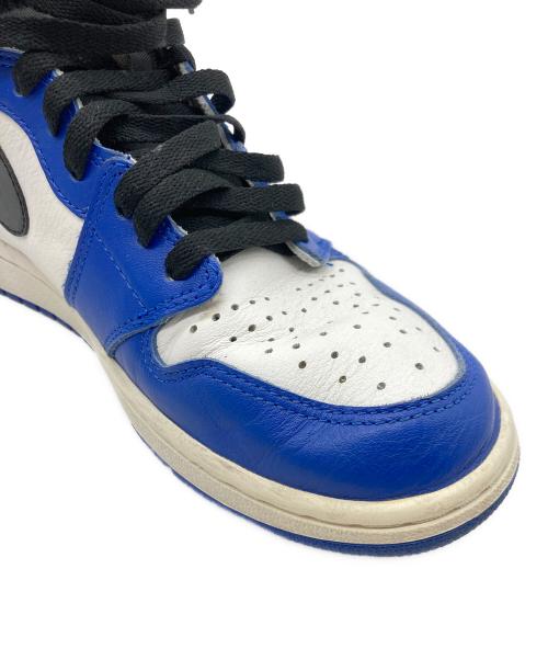 NIKE（ナイキ）NIKE (ナイキ) Air Jordan 1 Retro High OG ブルー×ホワイト サイズ:26.5㎝の古着・服飾アイテム