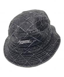 SUPREME（シュプリーム）の古着「Punched Denim Crusher」｜グレー