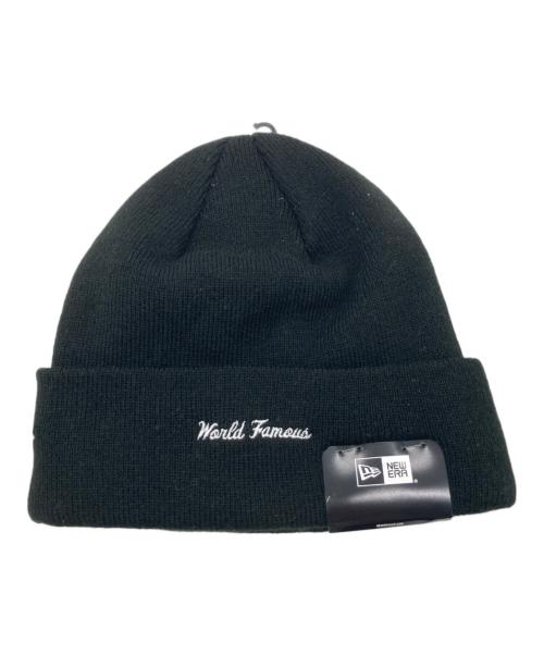 New Era（ニューエラ）New Era (ニューエラ) Supreme (シュプリーム) Box Logo Beanie ブラック 未使用品の古着・服飾アイテム