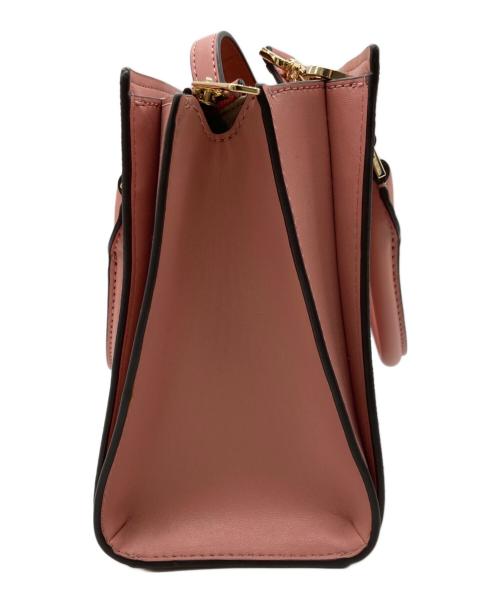 MICHAEL KORS（マイケルコース）MICHAEL KORS (マイケルコース) 2WAYバッグ ピンクの古着・服飾アイテム