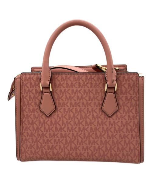 MICHAEL KORS（マイケルコース）MICHAEL KORS (マイケルコース) 2WAYバッグ ピンクの古着・服飾アイテム