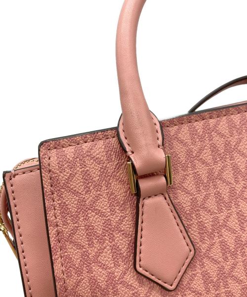 MICHAEL KORS（マイケルコース）MICHAEL KORS (マイケルコース) 2WAYバッグ ピンクの古着・服飾アイテム