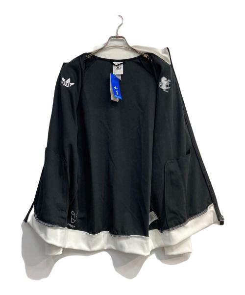 adidas（アディダス）adidas (アディダス) ユベントスFCオリジナルトラックトップ ブラック×ホワイト サイズ:Lの古着・服飾アイテム