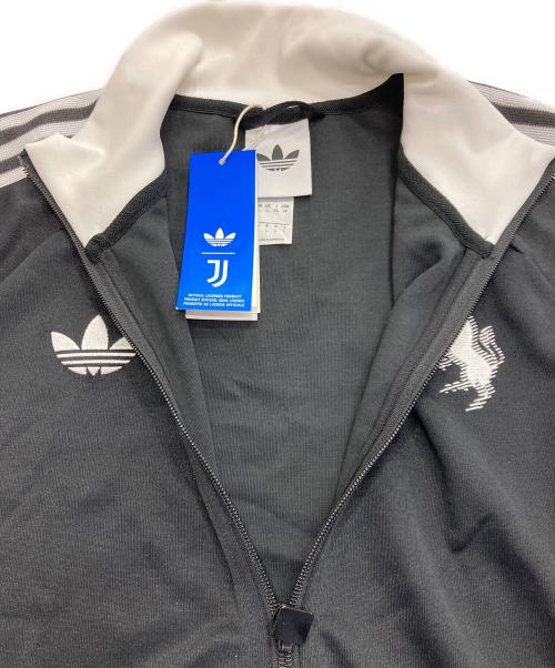 adidas（アディダス）adidas (アディダス) ユベントスFCオリジナルトラックトップ ブラック×ホワイト サイズ:Lの古着・服飾アイテム