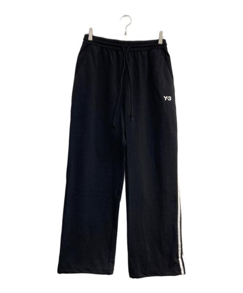 Y-3（ワイスリー）Y-3 (ワイスリー) ジャージ ワイドパンツ ブラック サイズ:Mの古着・服飾アイテム