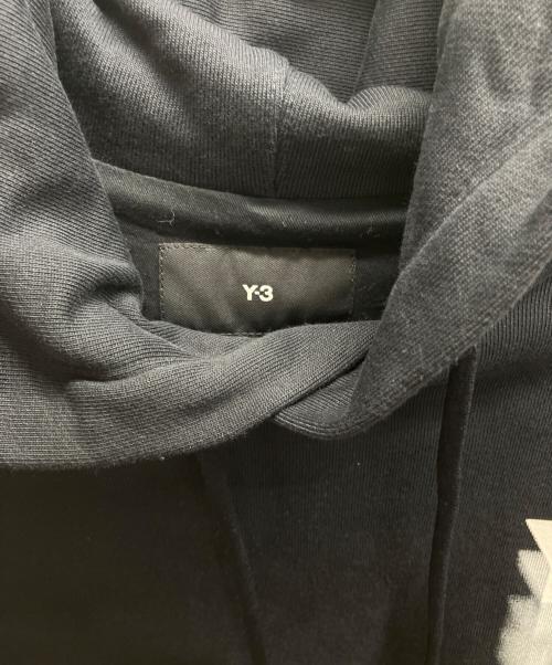 Y-3（ワイスリー）Y-3 (ワイスリー) GRAPHIC HOODIE ブラック サイズ:XLの古着・服飾アイテム