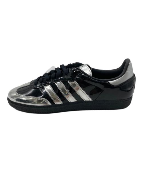 adidas Originals（アディダスオリジナル）adidas originals (アディダスオリジナル) atmos (アトモス) SAMBA ATMOS ブラック×シルバー サイズ:27cmの古着・服飾アイテム