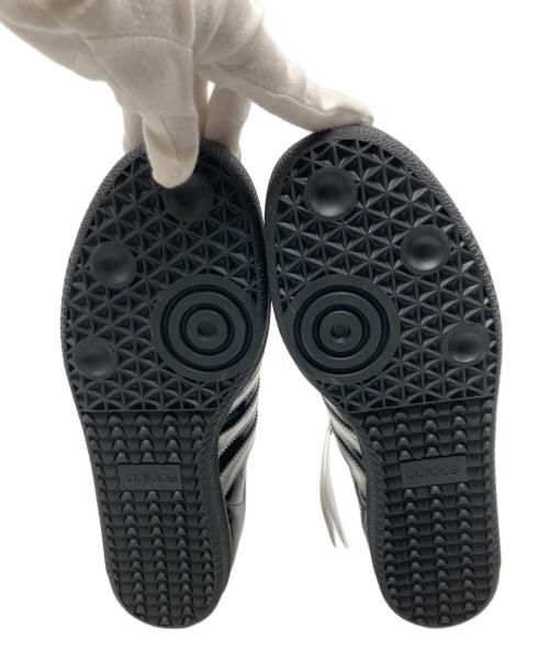 adidas Originals（アディダスオリジナル）adidas originals (アディダスオリジナル) atmos (アトモス) SAMBA ATMOS ブラック×シルバー サイズ:27cmの古着・服飾アイテム