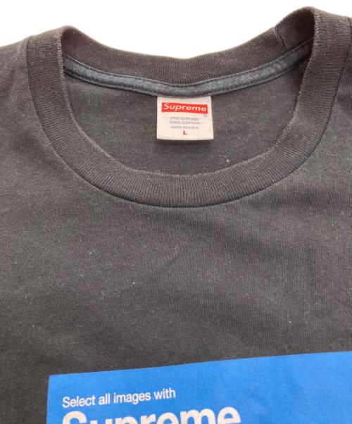 SUPREME（シュプリーム）Supreme (シュプリーム) verify tee ブラック サイズ:Lの古着・服飾アイテム