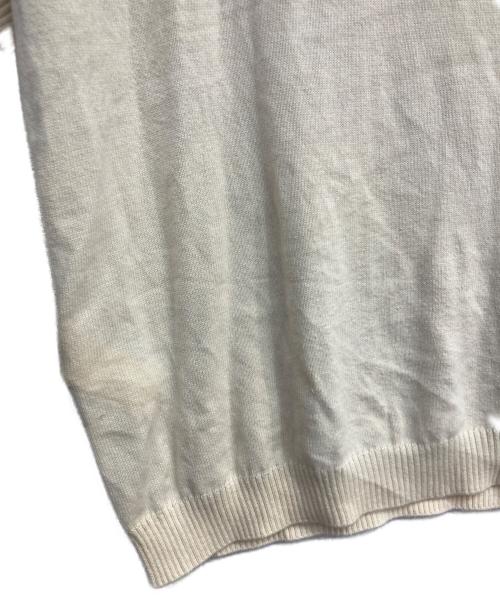 SUPREME（シュプリーム）SUPREME (シュプリーム) plaid knit s/s polo ホワイト×ブルー サイズ:Mの古着・服飾アイテム
