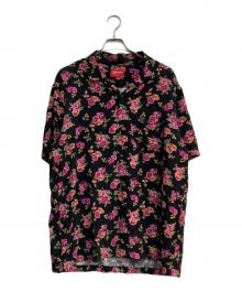 SUPREME（シュプリーム）の古着「floral rayon s/s shirt」｜ブラック