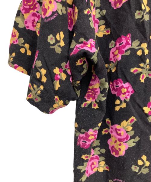 SUPREME（シュプリーム）Supreme (シュプリーム) floral rayon s/s shirt ブラック サイズ:Lの古着・服飾アイテム