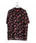 Supreme（シュプリーム）の古着「floral rayon s/s shirt」｜ブラック