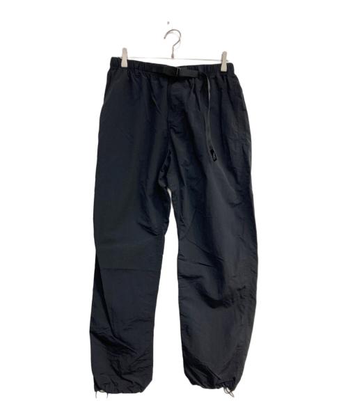 GRAMICCI（グラミチ）GRAMICCI (グラミチ) URBAN RESEARCH (アーバンリサーチ) LOWERCASE NYLON TRACK PANT ブラック サイズ:Lの古着・服飾アイテム