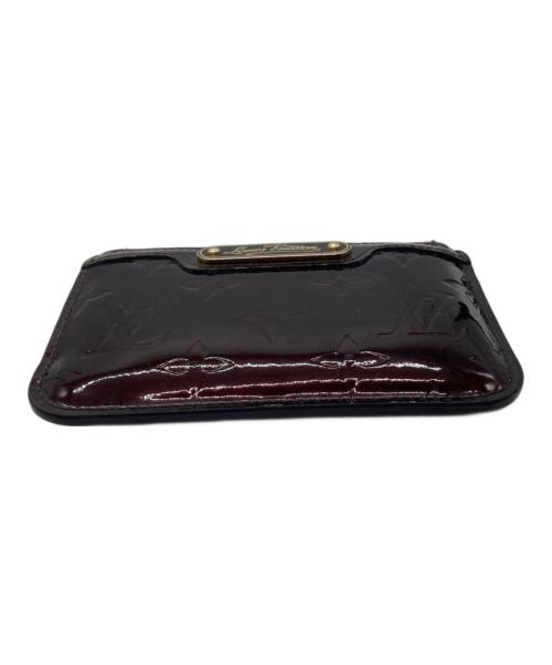 LOUIS VUITTON（ルイ ヴィトン）LOUIS VUITTON (ルイ ヴィトン) 財布　ヴェルニ　ポシェット・クレ NM　 アマラントの古着・服飾アイテム