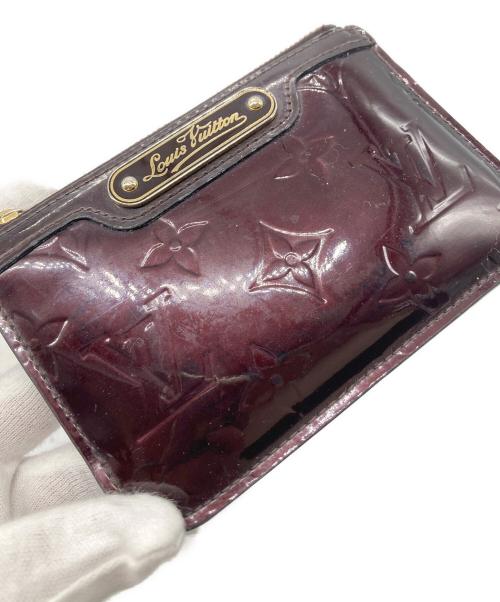 LOUIS VUITTON（ルイ ヴィトン）LOUIS VUITTON (ルイ ヴィトン) 財布　ヴェルニ　ポシェット・クレ NM　 アマラントの古着・服飾アイテム